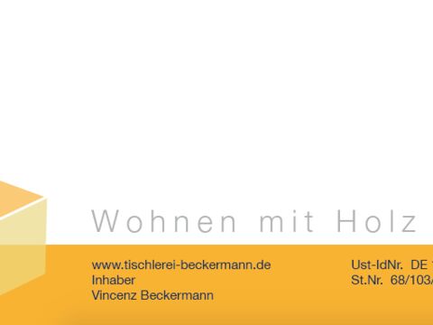 Grafik Briefbogen Beckermann